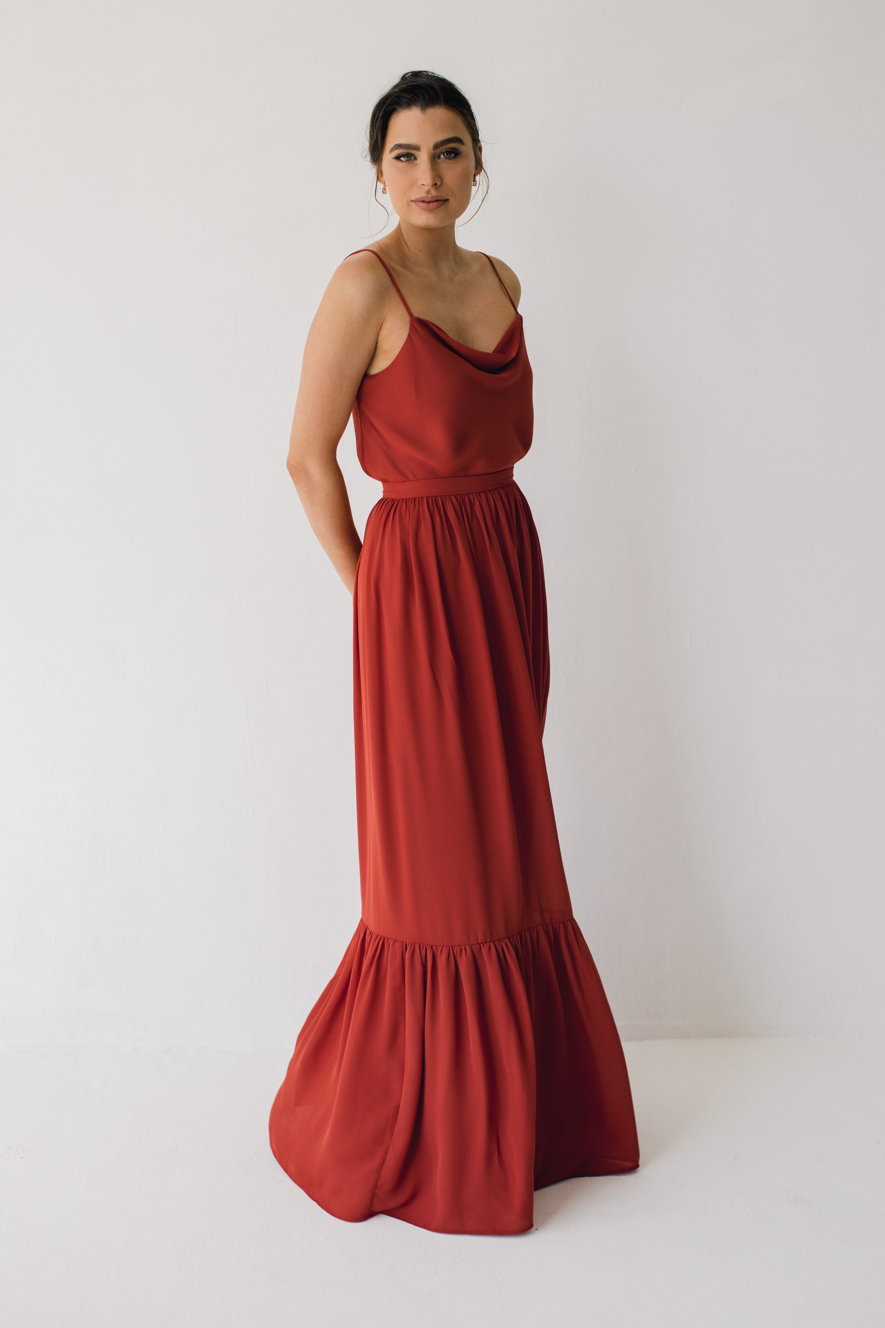 Anna Cowl Neck Cami