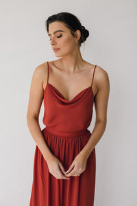 Anna Cowl Neck Cami