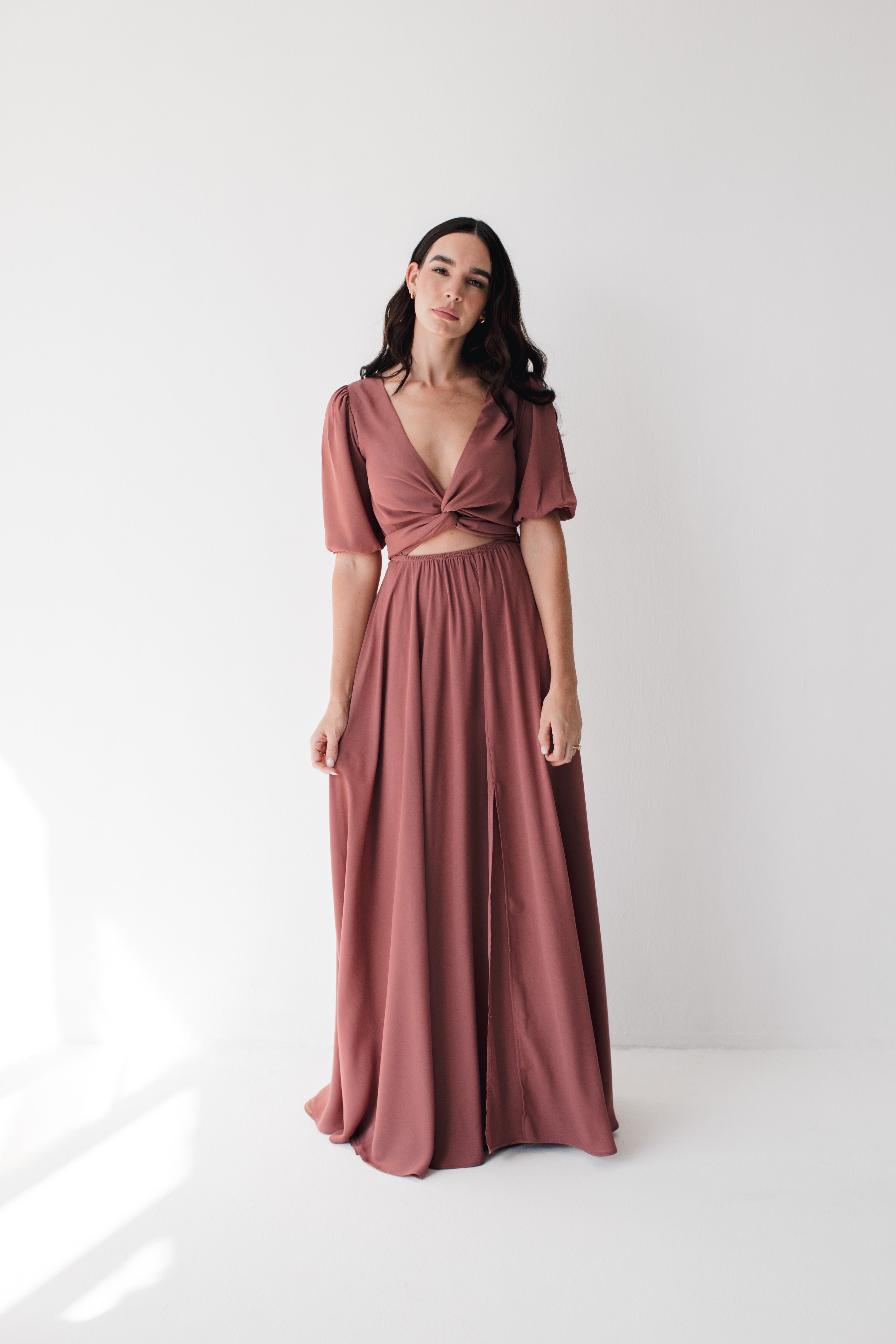 Maxine Tie Front Dress