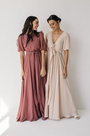 Maxine Tie Front Dress